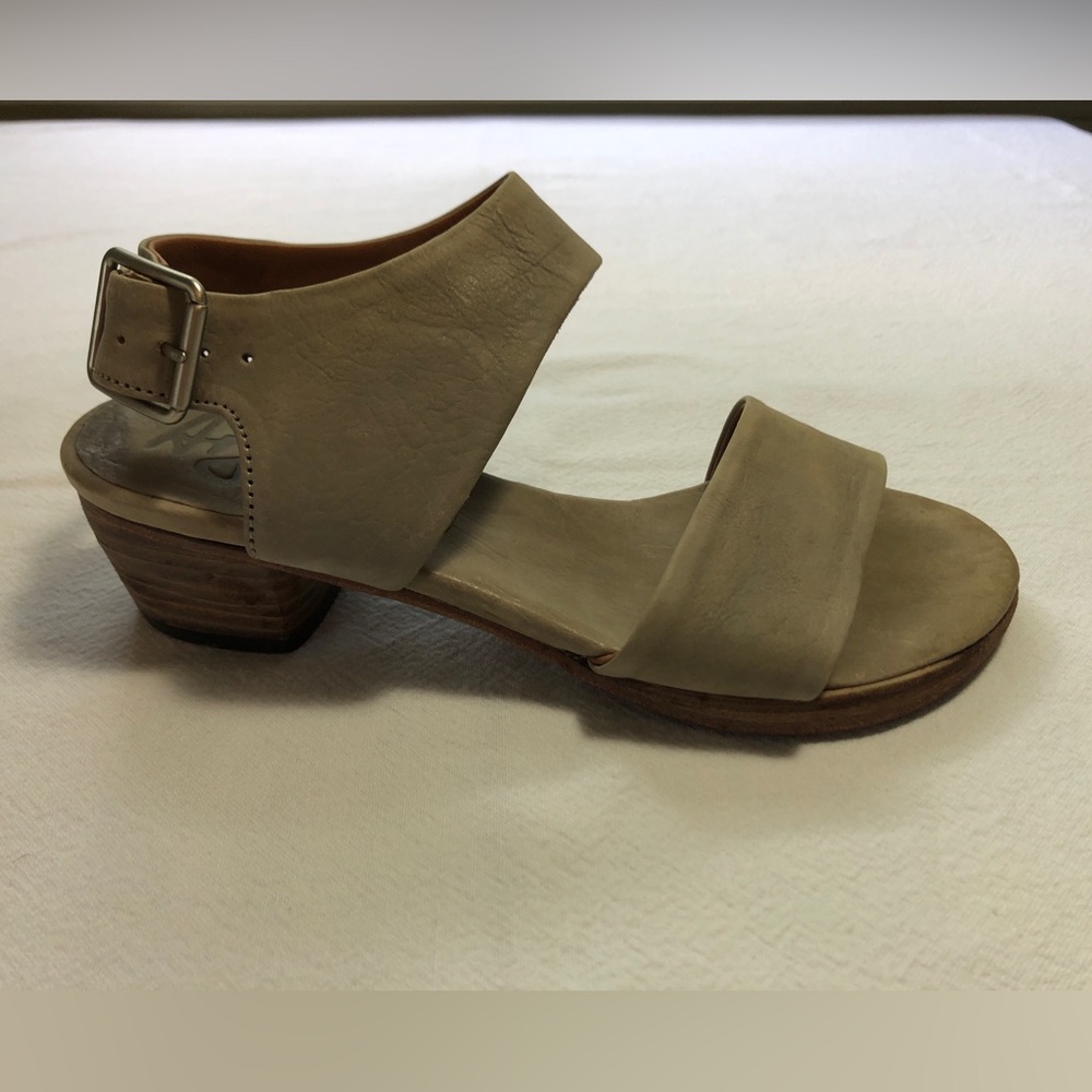 Argila heeled sandals, gray, size 37